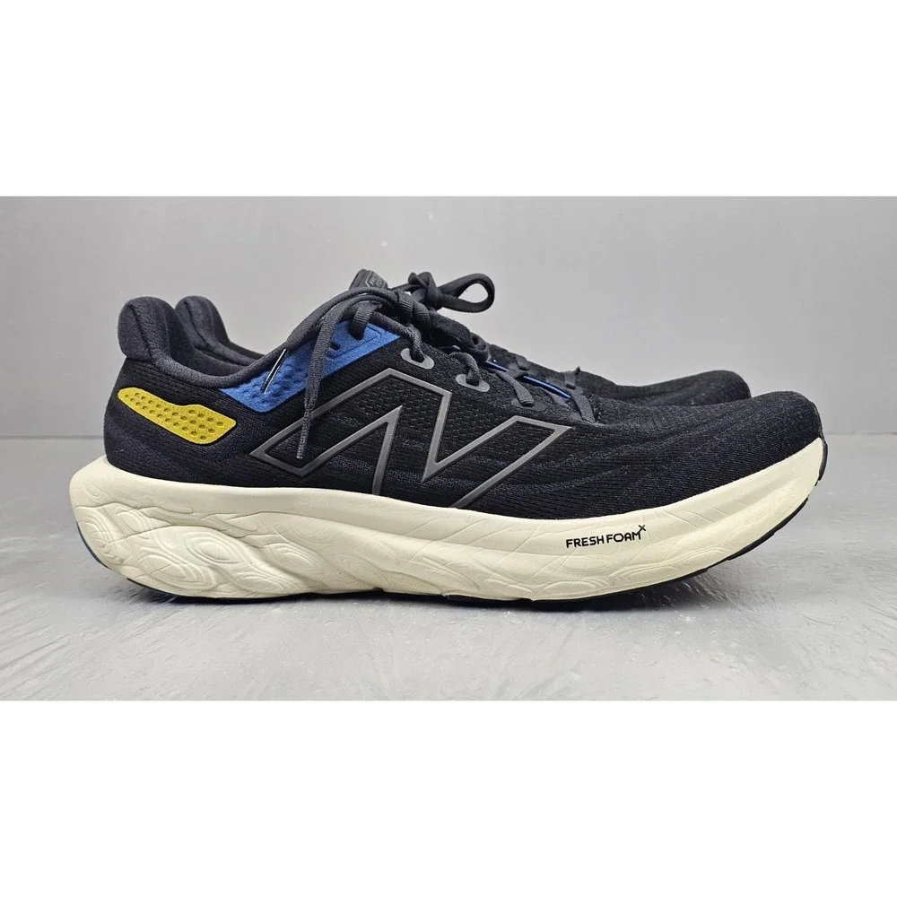 New Balance Fresh Foam X 1080v13 Running Shoes Mens 13 Black Blue Sneakers